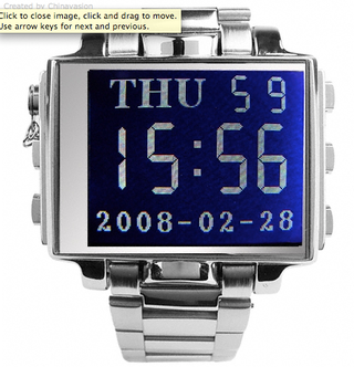Illustration for article titled Multimedia Watch Makes Wrist Mounted Accessories Useful (Almost)